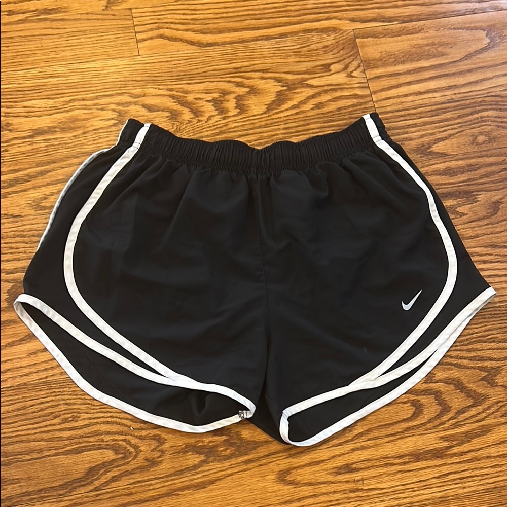 Nike Women's Black and White Athletic Shorts!